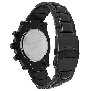 Avianne&Co Octavian Collection Mens PVD Plated Steel Watch